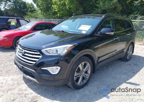2014 Hyundai Santa Fe Gls z USA, uszkodzony, nr VIN KM8SNDHFXEU088383